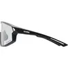 Image de Uvex, Unisexe, Lunettes de sport, skyryse V (Noir mat, Variomatic Litemirror Silver), Noir