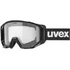 Image de Uvex, Unisexe, Lunettes de sport, athletic bike (Noir mat, Clear), Noir