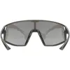 Image de Uvex, Unisexe, Lunettes de sport, Skyryse (matelas fumigène, Miroir Or), Or, Gris