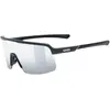 Image de Uvex, Unisexe, Lunettes de sport, Dyrt (black matt (argent), Miroir Argent), Noir