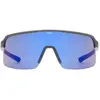 Image de Uvex, Unisexe, Lunettes de sport, Dyrt (Smoke Matt (Bleu), Miroir Bleu), Gris