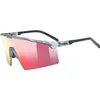 Image de Uvex, Unisexe, Lunettes de sport, flowline (matelas fumigène, Miroir Rouge), Gris