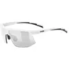 Image de Uvex, Unisexe, Lunettes de sport, aerios V (Blanc, Fumée variomatique), Blanc