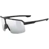Image de Uvex, Unisexe, Lunettes de sport, ramp (Noir mat, Miroir Argent), Noir
