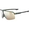 Image de Uvex, Unisexe, Lunettes de sport, ramp (olive mat, Miroir Or), Vert