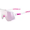 Image de Uvex, Unisexe, Lunettes de sport, sequenze (Blanc, Clear, Miroir Rose), Transparent