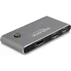 Image de Delock Commutateur KVM USB-C, Commutateur KVM, Gris