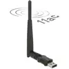 Image de Delock Clé WLAN USB 2.0 (USB 2.0), Adaptateur réseau, Noir