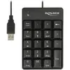 Image de Delock 12481 (Pavé numérique, Filaire), Clavier, Noir
