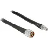 Image de Delock RP-SMA mâle vers N mâle, 2m (Câble d'antenne), Câble d'antenne