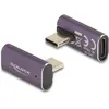Image de Delock Adaptateur USB 40 Gbps USB Type-C PD 3.1 240 W mâle z (USB-C, 2.50 cm), Adaptateur données + vidéo, Gris