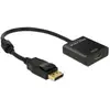Image de Delock Adaptateur Displayport Vers Hdmi M/f 4k 20 Cm