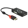Image de Delock - Convertisseur vidéo - DisplayPort - DVI, HDMI, VGA - noir - Pour la vente au détail