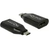 Image de Delock Adaptateur de moniteur USB Type-C à (HDMI, 4.86 cm), Adaptateur données + vidéo, Noir
