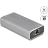 Image de Delock Adaptateur réseau USB 40 Gbps USB Type-C (USB 4, USB-C, RJ45 10 Gigabit Ethernet (1x)), Adaptateur réseau, Argent