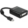 Image de Delock Adaptateur de moniteur Mini Displayport à DVI (DVI, 18 cm), Adaptateur données + vidéo, Noir