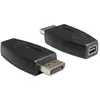 Image de Delock DP à (Mini DP, 15 cm), Adaptateur données + vidéo, Noir