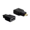 Image de Adaptateur - Delock - HDMI HDMI micro D -> HDMI A pièce