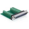 Image de Delock Sub-D 37 broches femelle > bornier 39 broches (65319) (Accessoires réseau), Réseau : accessoires