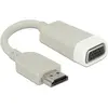 Image de Delock Adaptateur de moniteur HDMI-A vers VGA (HDMI, VGA), Adaptateur vidéo, Beige