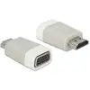 Image de Delock HDMI à (VGA, 4.20 cm), Adaptateur données + vidéo, Gris