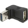 Image de Delock USB 2.0 (USB-A, 2.80 cm), Adaptateur données + vidéo, Noir