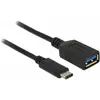 Image de Delock USB C   USB A (0.15 m, USB 3.2 Gen 2, 36 W), Câble USB
