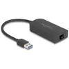 Image de Delock 66045 - Adaptateur USB type A vers 2,5 Gigabit LAN, Adaptateur réseau, Noir