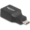 Image de Delock Carte son externe USB avec connecteur Type-C vers 2 x 3,5 (USB, USB-C), Carte son, Noir