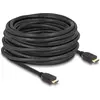 Image de Delock HDMI (type A)   HDMI (type A) (12 m), Câble vidéo, Noir