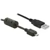 Image de Delock USB A - USB-micro B (1 m, USB 2.0), Câble USB