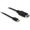 Image de Delock Mini DisplayPort   DisplayPort (1.80 m), Câble vidéo, Noir