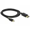 Image de Delock Câble Mini Displayport Vers Displayport 2 M