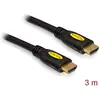 Image de Delock HDMI (Typ A)   HDMI (Typ A) (3 m), Câble vidéo, Noir