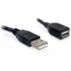 Image de Delock Extension du câble USB 2.0, A/A S/B (0.15 m, USB 2.0), Câble USB