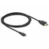 Image de Delock Câble Micro Hdmi Vers Hdmi Câble Hdmi 2.1 2 M