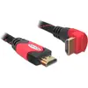 Image de Delock HDMI (Typ A)   HDMI (Typ A) (5 m), Câble vidéo, Rouge, Noir