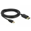 Image de Delock Câble Mini Displayport Vers Displayport 3 M