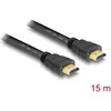 Image de Delock HDMI (Typ A)   HDMI (Typ A) (15 m), Câble vidéo, Noir
