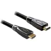 Image de Delock HDMI (Typ A)   HDMI (Typ A) (5 m), Câble vidéo, Noir