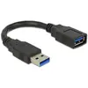 Image de Delock USB 3.0 (0.15 m, USB 3.2 Gen 1), Câble USB