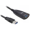 Image de Delock câble d'extension USB 3.0 actif (5 m, USB 3.2 Gen 1), Câble USB