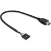 Image de Delock Connecteur USB2.0 (0.30 m, USB 2.0), Câble USB