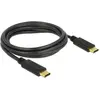 Image de Delock USB C   USB C (2 m, USB 2.0), Câble USB