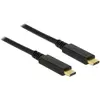Image de Delock USB C   USB C (3 m, USB 2.0), Câble USB