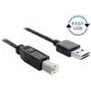 Image de Delock USB A   USB B (3 m, USB 2.0, 2.50 W), Câble USB
