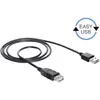 Image de Delock Easy USB 2.0 (1 m, USB 2.0, 2.50 W), Câble USB