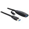 Image de Delock Câble d'extension USB 3.0 actif (10 m, USB 3.2 Gen 1), Câble USB
