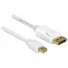 Image de Delock Mini DisplayPort   DisplayPort (5 m), Câble vidéo, Blanc