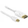 Image de Delock Mini DisplayPort   DisplayPort (7 m), Câble vidéo, Blanc